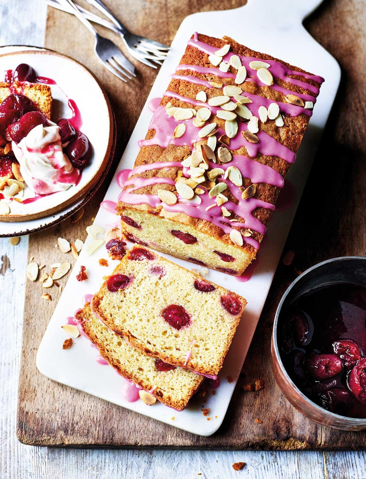  There's nothing better than a fresh and delicious Cherry Loaf Pound Cake