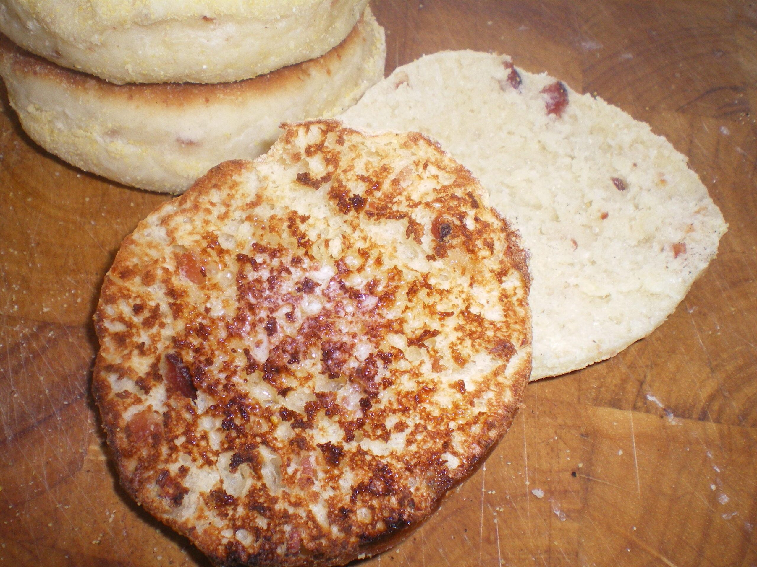  These Bacon English Muffins are an easy breakfast option for on-the-go mornings.