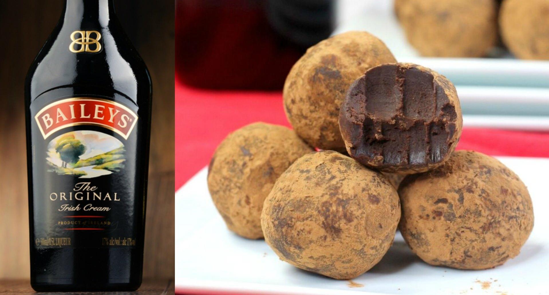 These fudgy truffles bring a unique flavor of Ireland to your dessert table.