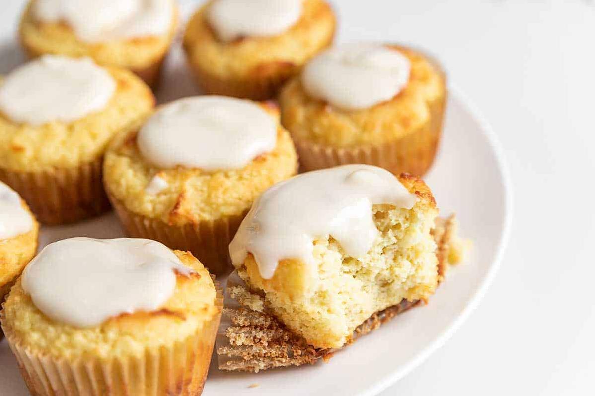  These Lemon Pound Cake Muffins have a fluffy and light texture that is absolutely irresistible.