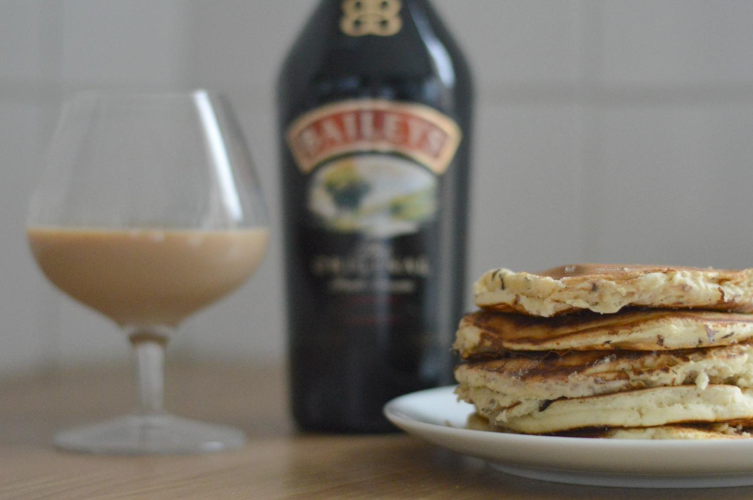  These pancakes are like having a cocktail for breakfast.
