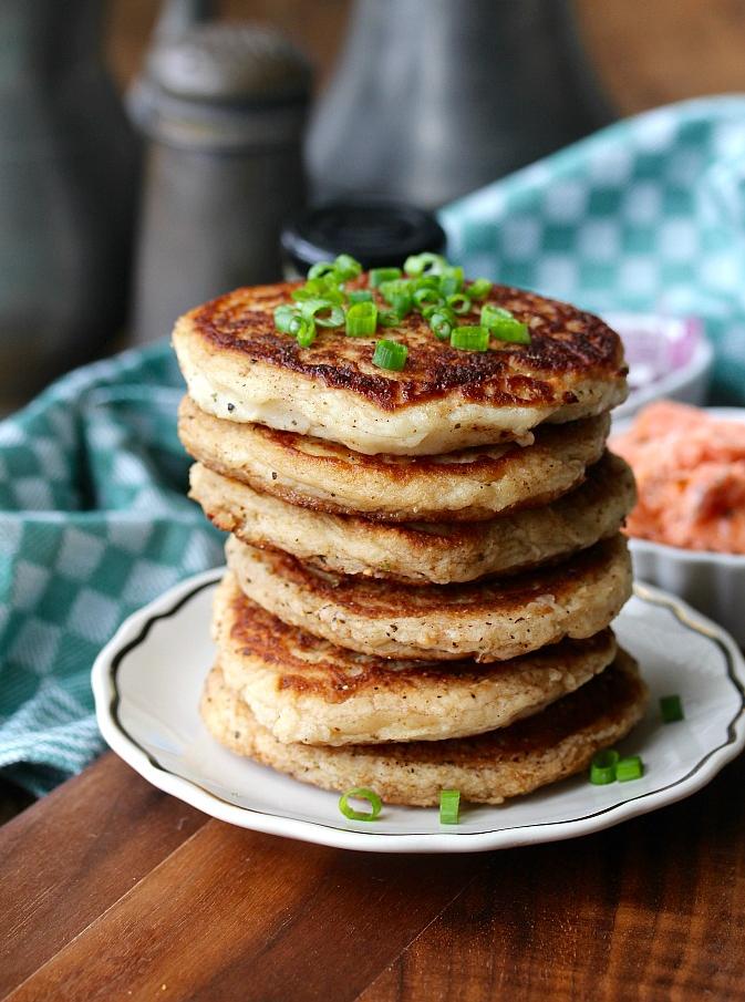  These potato cakes are perfect for breakfast or brunch.