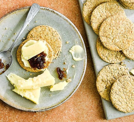  These Scottish oatcakes make a great snack for anytime of the day!