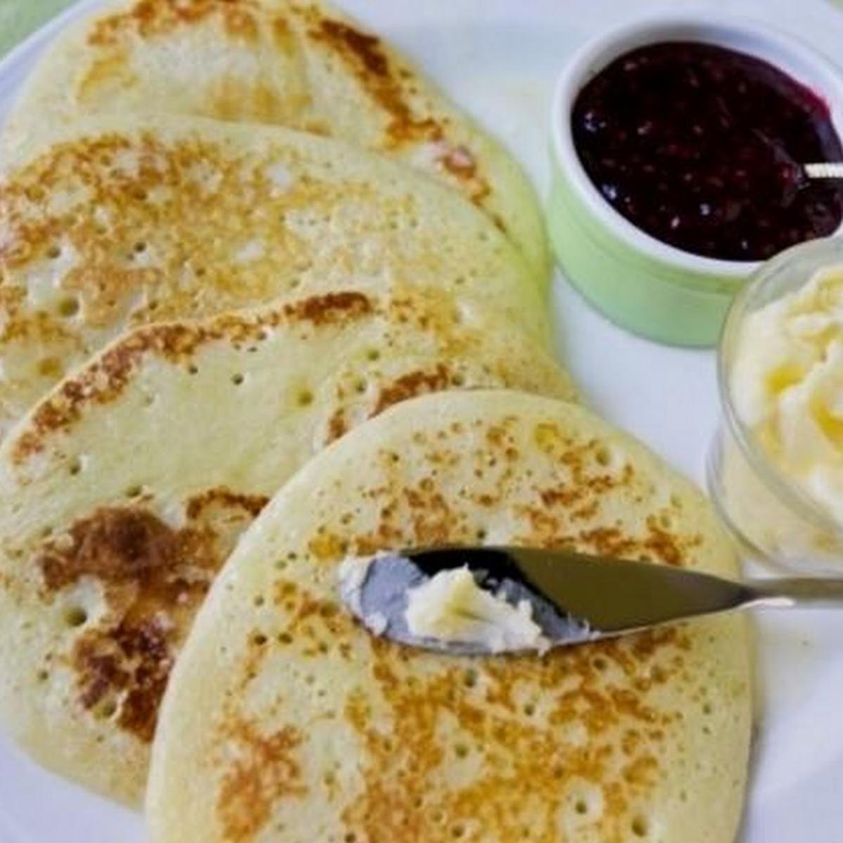  These Scottish pancakes are the perfect breakfast treat.