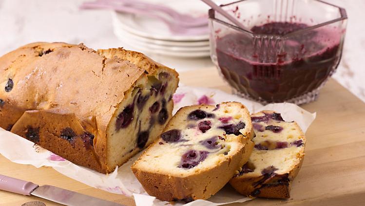  This blueberry pound cake is the berry-licious treat you've been waiting for!