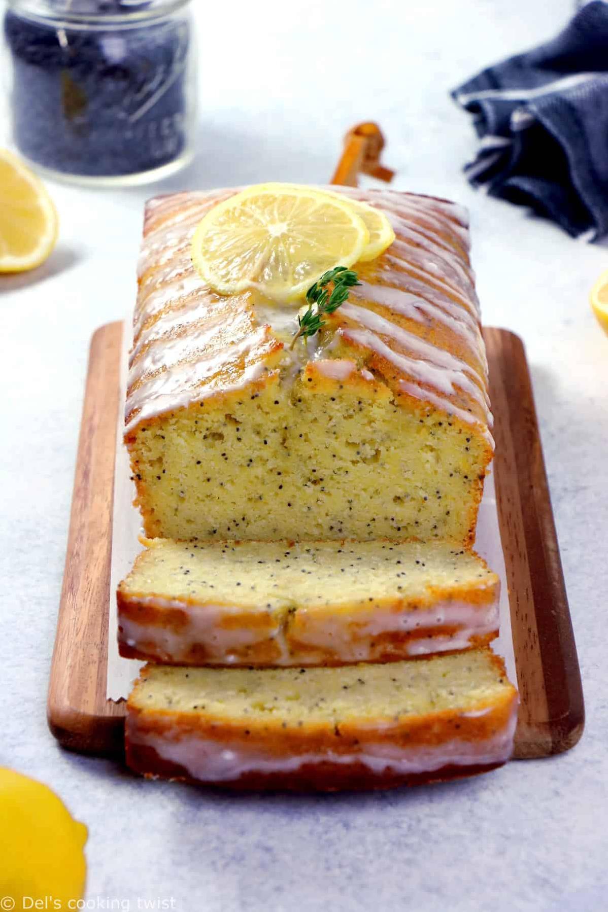  This cake is like sunshine on a plate. The lemon zest and juice give it a bright and tangy flavor that will wake up your taste buds.