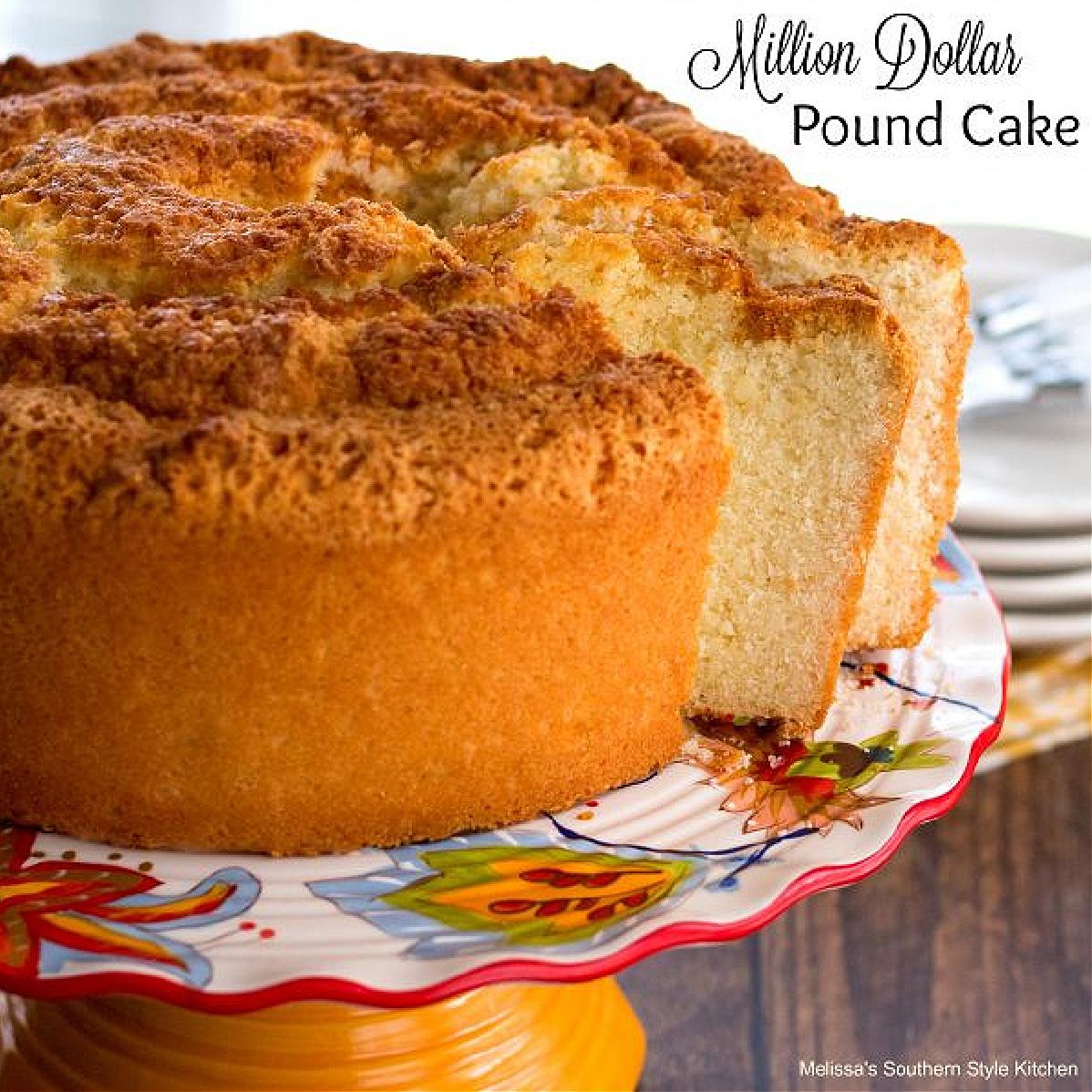 This cake is so buttery and rich, you won't be able to resist a second slice.