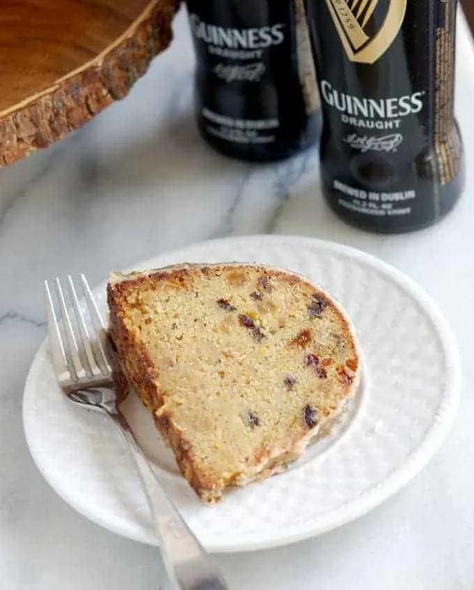  This cake pairs perfectly with a pint of Guinness.