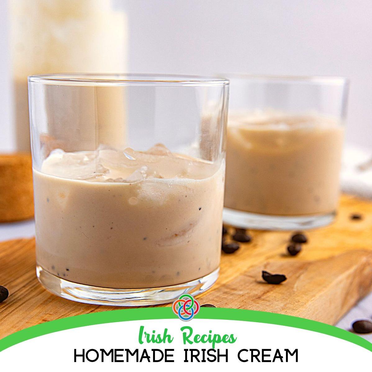 This homemade Irish cream is sure to impress your guests and loved ones