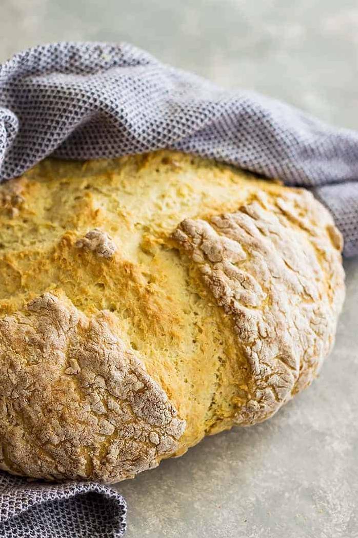  This Irish soda bread is a crowd-pleaser with its rustic look and indulgent taste!