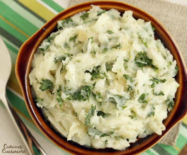  This is what comfort food looks like: fluffy mashed potatoes!