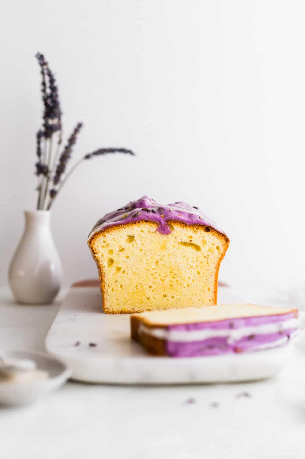  This Lavender Pound Cake is a true showstopper.