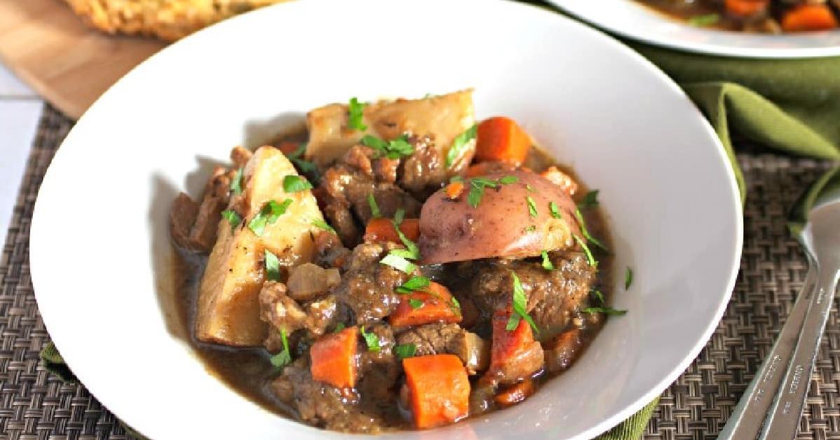  This stew is rich, savory and full of deep flavors.