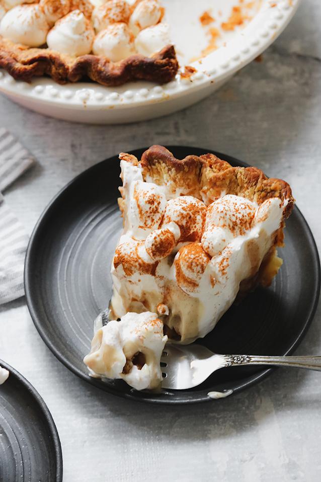  This sweet apple butterscotch pie is the perfect dessert for a chilly Scottish evening