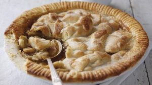 Traditional Scottish Recipes - Apple Butterscotch Pie