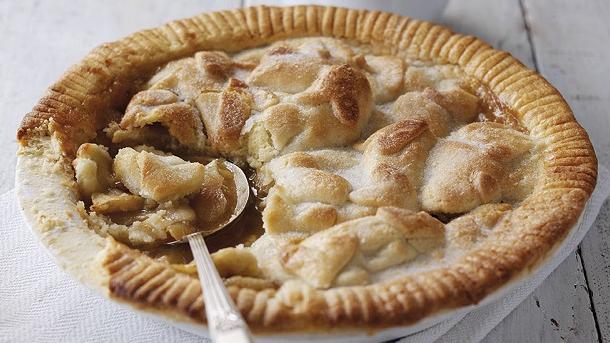 Traditional Scottish Recipes - Apple Butterscotch Pie