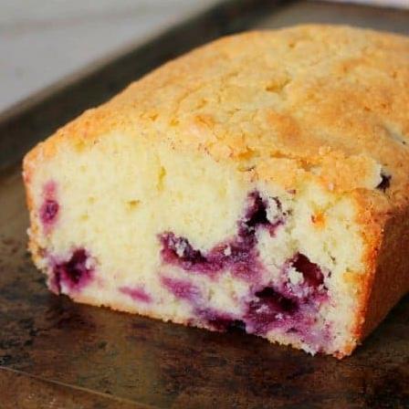  Using fresh blueberries is a must for the perfect texture and taste in this dessert.