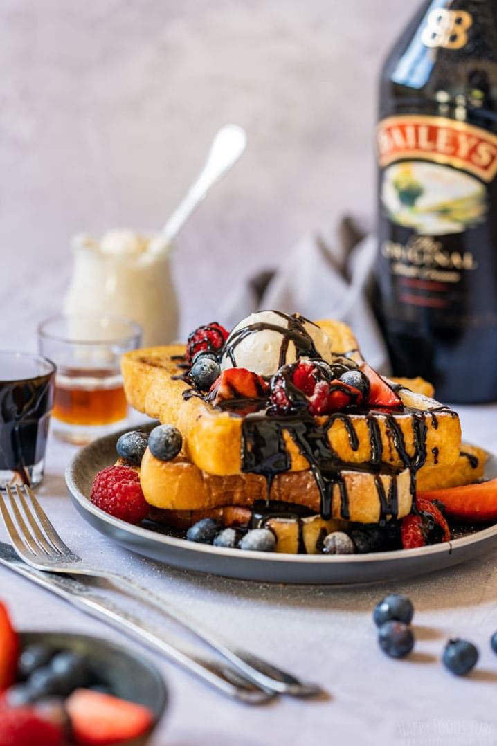  Wake up to a delicious breakfast with our Irish Cream French Toast!