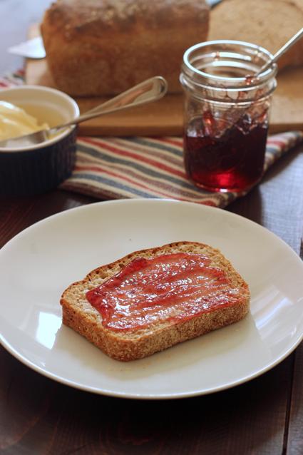  Warm slices of this bread with a dollop of honey brings a smile to my face every time.