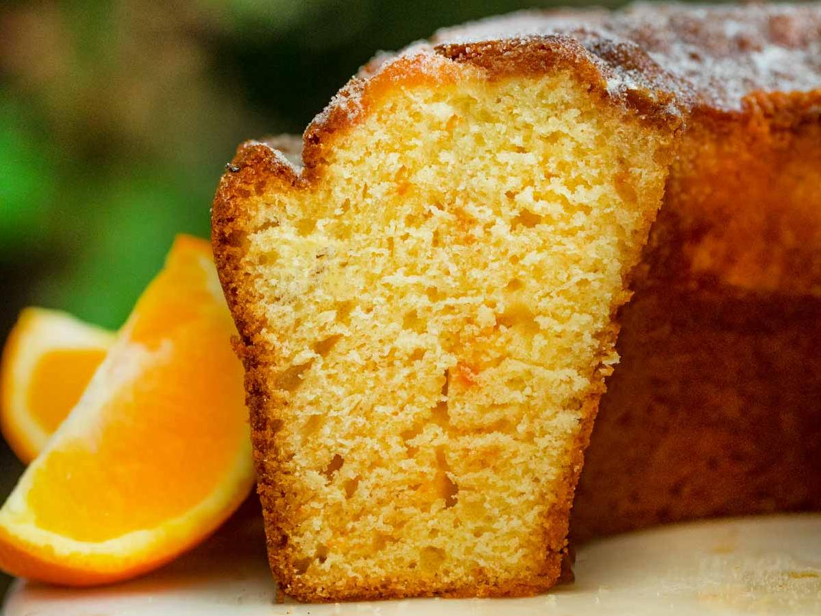  When life gives you oranges, make a pound cake!