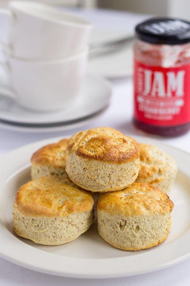 Who needs a muffin when you can have a warm and freshly baked scone?