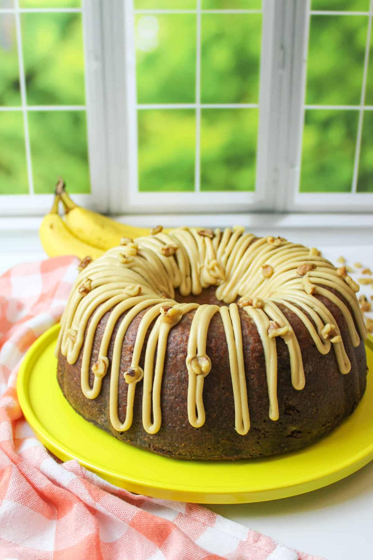  You won't be able to resist the inviting aroma of this cake as it bakes.
