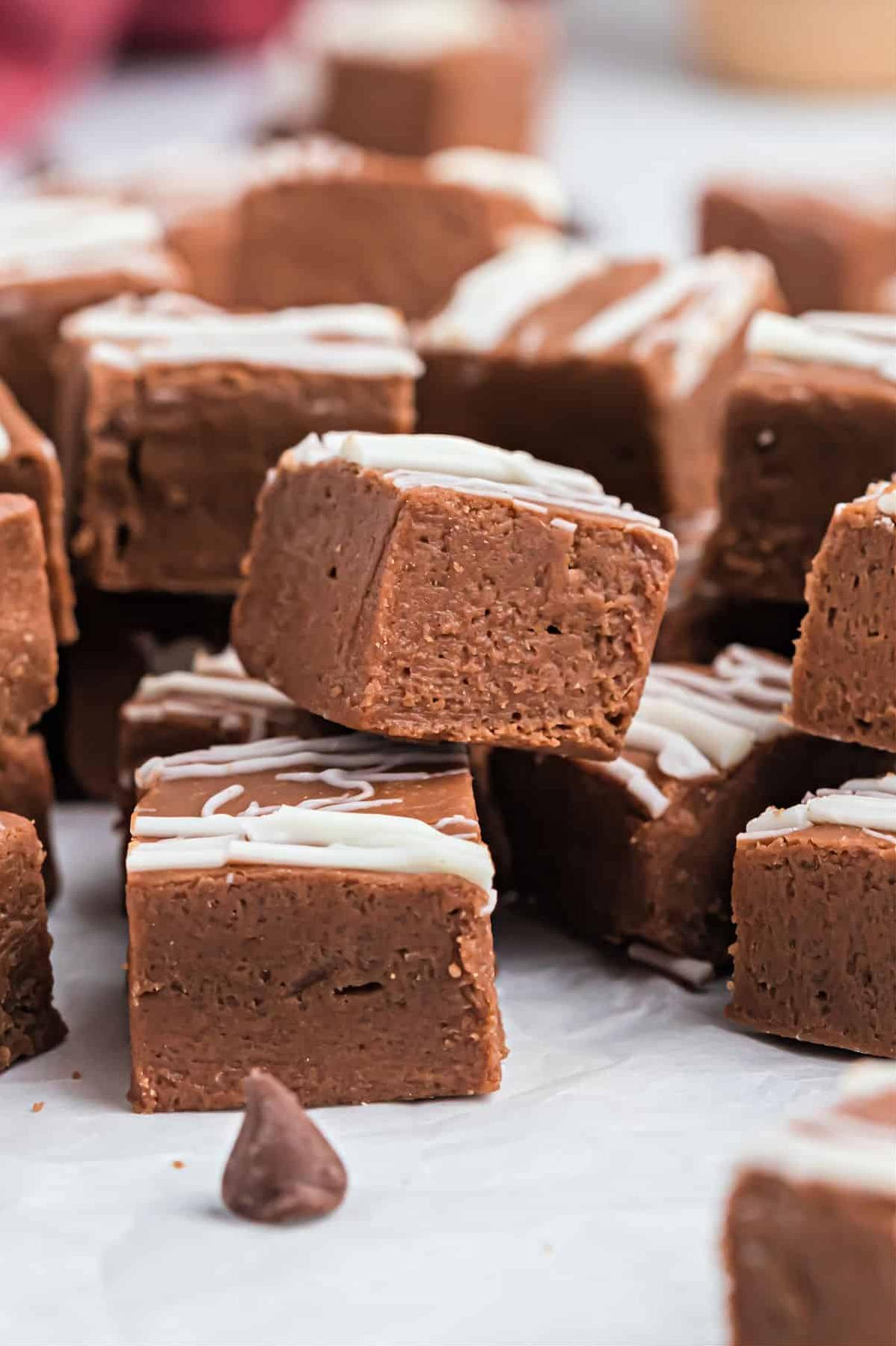  You won't need the luck of the Irish to make this fudge
