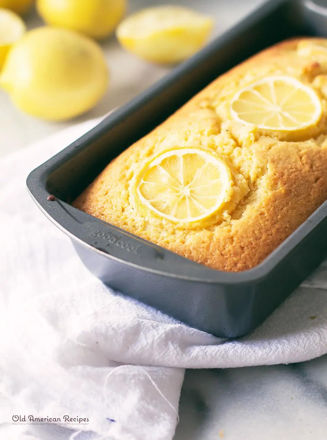  Zesty Lemon Polenta Pound Cake, perfect for any occasion!